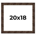 thumbnail image 1 of 20x18 Frame Brown Burl Real Wood Picture Frame Width 1.625 Inches | Interior Frame Depth 0.5 Inches, 1 of 8