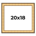 thumbnail image 1 of 20x18 Frame Gold Plein Aire Solid Wood Picture Frame Width 2 Inches | Interior Frame Depth 0.5, 1 of 8