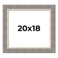 thumbnail image 1 of 20x18 Frame Grey Real Wood Picture Frame Width 2.75 Inches | Interior Frame Depth 0.5 Inches |, 1 of 8