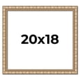 thumbnail image 1 of 20x18 Frame Silver Real Wood Picture Frame Width 1.5 inches | Interior Frame Depth 0.5 inches |, 1 of 8