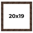 thumbnail image 1 of 20x19 Frame Brown Burl Real Wood Picture Frame Width 1.625 Inches | Interior Frame Depth 0.5 Inches, 1 of 8