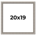 thumbnail image 1 of 20x19 Frame Grey Real Wood Picture Frame Width 1.25 inches | Interior Frame Depth 0.5 inches | Hans, 1 of 8