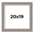 thumbnail image 1 of 20x19 Frame Grey Real Wood Picture Frame Width 2.75 Inches | Interior Frame Depth 0.5 Inches |, 1 of 8