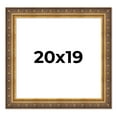 thumbnail image 1 of 20x19 Frame Vintage Gold Solid Wood Picture Frame | 2.5 Inch Moulding Width | Ornate Bronze Museo, 1 of 8