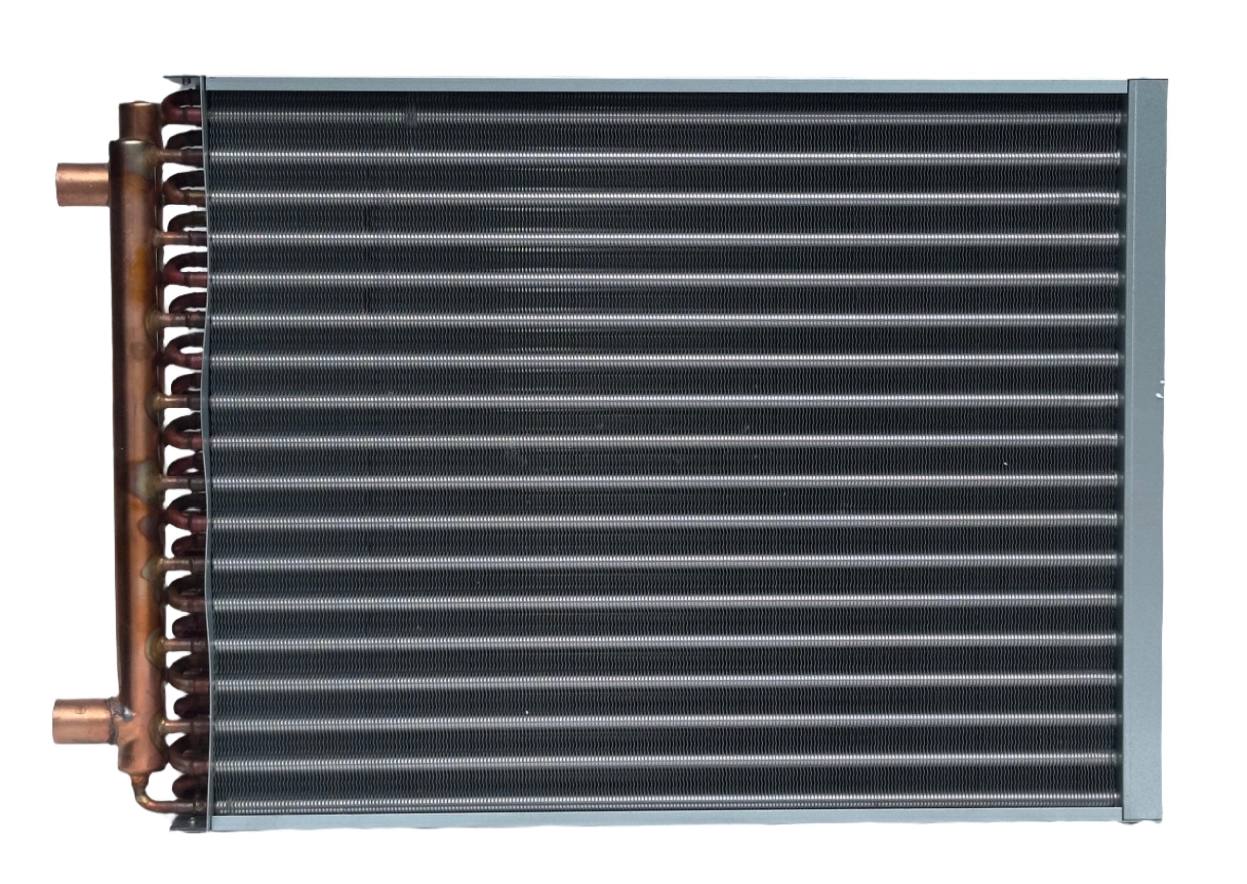20x19 Water to Air Heat Exchanger~~1" Copper Ports w/ EZ Install Front Flange