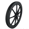 thumbnail image 1 of 20x2.0 in. Flat-Free Cart Tire on Black Plastic Rim, 1 of 1