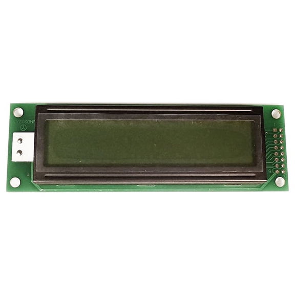 20x2 Dot Matrix Backlit LCD Module with Driver & Controller, Measures 146x43x9.5mm