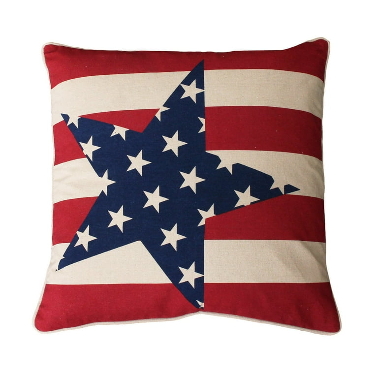 Americana Stars Throw Pillow Americana Stars Throw Pillow