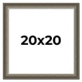 thumbnail image 1 of 20x20 Frame Brown Solid Wood Picture Frame | 1.75 Inch Moulding Width | Austin Frame Complete with, 1 of 8