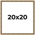 thumbnail image 1 of 20x20 Frame Gold Kingsley Distressed Solid Wood Picture Frame Width 0.75 Inches | Interior Frame, 1 of 8