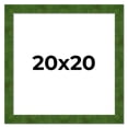 thumbnail image 1 of 20x20 Frame Green Burl Solid Wood Picture Frame | 1.75 Inches Moulding Width | Interior Frame Depth, 1 of 8