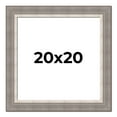 thumbnail image 1 of 20x20 Frame Grey Real Wood Picture Frame Width 2.75 Inches | Interior Frame Depth 0.5 Inches |, 1 of 8