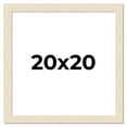thumbnail image 1 of 20x20 Frame White Real Wood Picture Frame Width 1.5 inches | Interior Frame Depth 0.5 inches | Barn, 1 of 8