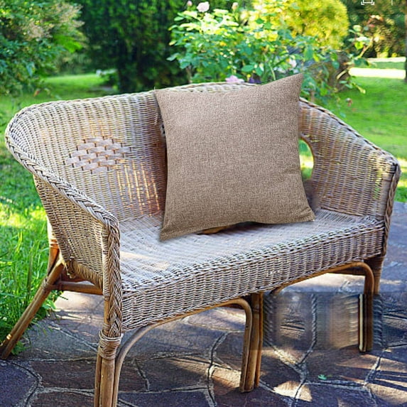 20x20 Inch Solid Color Throw Pillow Covers Square Decorative Polyester Cushion Cases for Sofa Couch Bed Chair Living Room Bedroom Farmhouse Rustic Home Decor