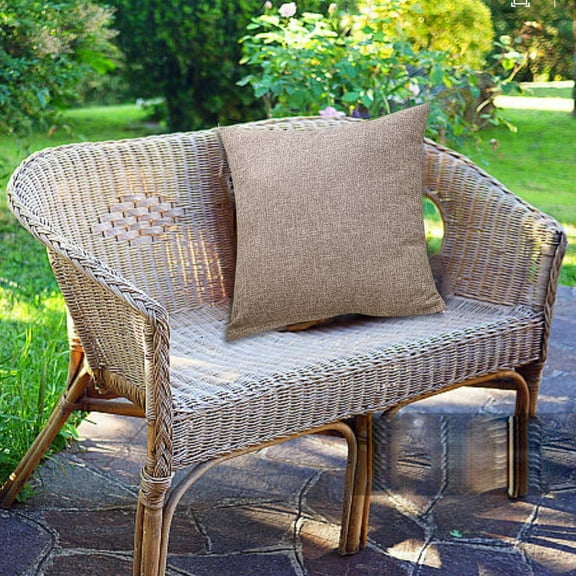 20x20 Inch Solid Color Throw Pillow Covers Square Decorative Polyester Cushion Cases for Sofa Couch Bed Chair Living Room Bedroom Farmhouse Rustic Home Decor