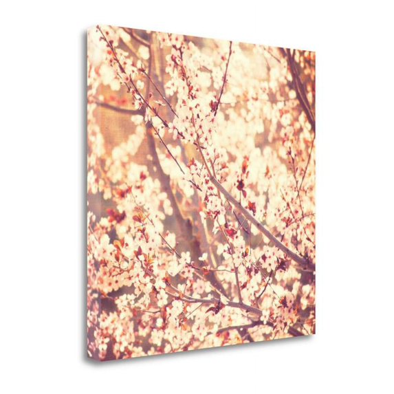 20x20 Oh To Be A Bumblebee No. 3 By Myan Soffia- Print Canvas Fabric Multi-Color