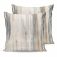 thumbnail image 1 of 20x20 Pillow Covers Set of 2, Beige Grey Throw Pillow Covers Decorative Couch Cushion Case, Abstract Mottled Art Retro Modern Painting Microfiber Square Pillowcases for Bedroom Car Living Room, 1 of 7