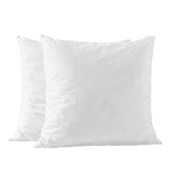 20x20 Pillow Inserts-Shredded Memory Foam Fill-High Density Throw Pillow Inserts with Long Support-Home Couch Hotel Collection-Cotton Fabric-2 Pack