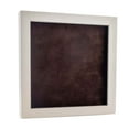 thumbnail image 1 of 20x20 Shadow Box Frame White Washed Wood | With a 3/4" Usable Display Depth | Includes a Brown Real, 1 of 6