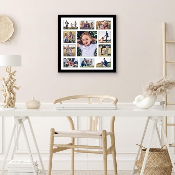 20x20 Collage Picture Frame - White