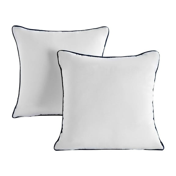 20x20 Throw Pillow Inserts 2 Pack White Down Alternative Square Pillows for Sofa, Bed, Couch - 20 Inch Decorative Pillow Forms