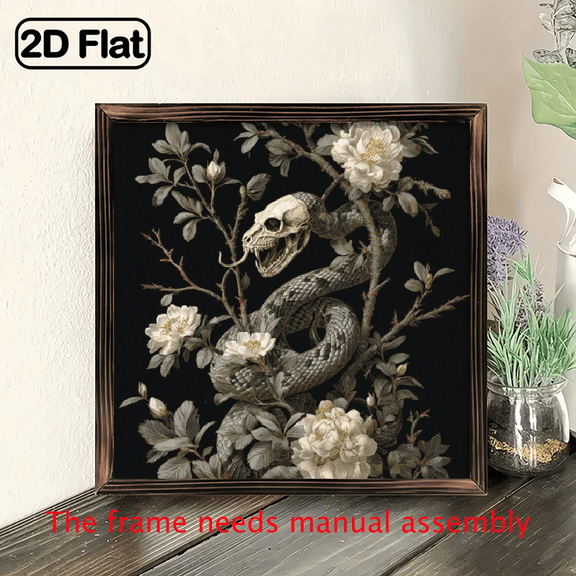 20x20cm Wall-Mounted Picture Frame Suitable for Home Decoration - Modern Minimalist Artificial Panel with Surface Display, Decorative Plaque Photo Frame for Entryway,,, Office - Installation