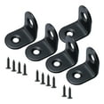thumbnail image 1 of 20x20mm Right Angle Brackets Stainless Steel L Shaped Angle Brackets Corner Braces Protector with Screws, 5pcs, 1 of 7