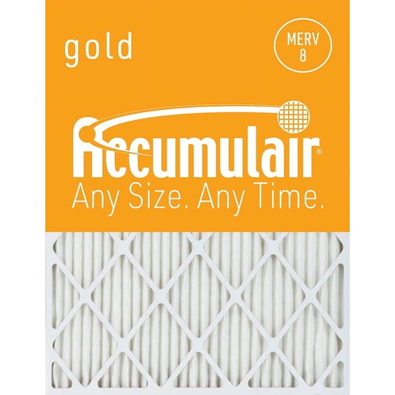20x20x1 (19.75 x 19.75) Accumulair Gold 1-Inch Filter (APR 650)