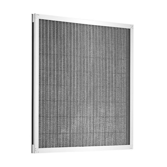 20x20x1 Air Filter, Aluminum Electrostatic Furnace Filter MERV 8, Washable Reusable HVAC Filter - 19.75x19.75x0.82