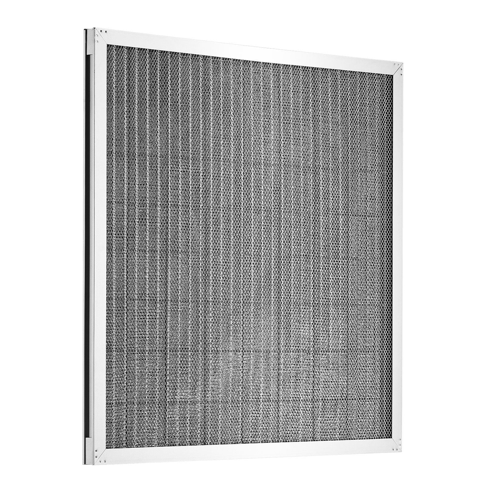 20x20x1 Aluminum Electrostatic Air Filter MERV 8 with Actual Size 19.75x19.75x0.82 Inches, Washable and Reusable Furnace Filter Compatible with HVAC Systems for Cleaner and Healthier Indoor Air