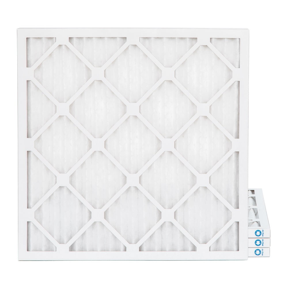 20x20x1 MERV 8 ( MPR 600, FPR 5-6 ) 1" Air Filters for AC & Furnace. 4 Pack. Exact Size: 19-1/2 x 19-1/2 x 3/4