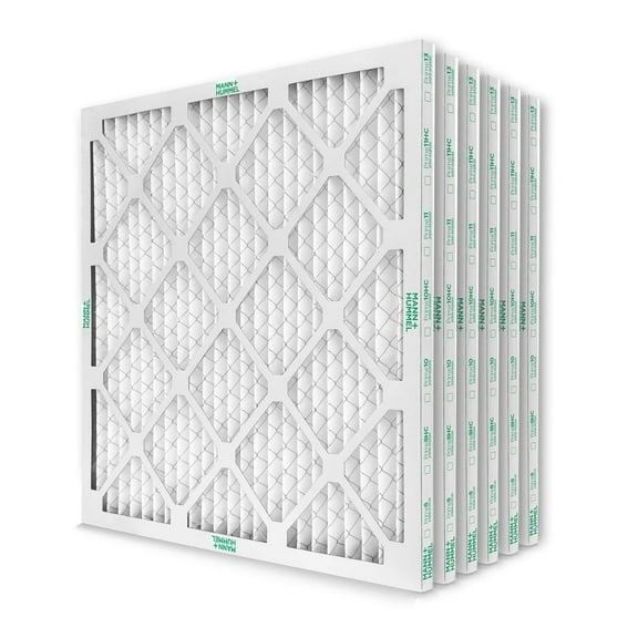 20x20x1 MERV 8 Pleated AC Furnace Air Filters. 6 Pack
