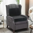 thumbnail image 1 of 20x20x4 Inch Recliner Cushions for Elderly, Black Extra Large Seat Cushion, Non-Slip Recliner Cushions with Back Support Cushions, Thick and Supportive Back Lumbar Support, 1 of 14