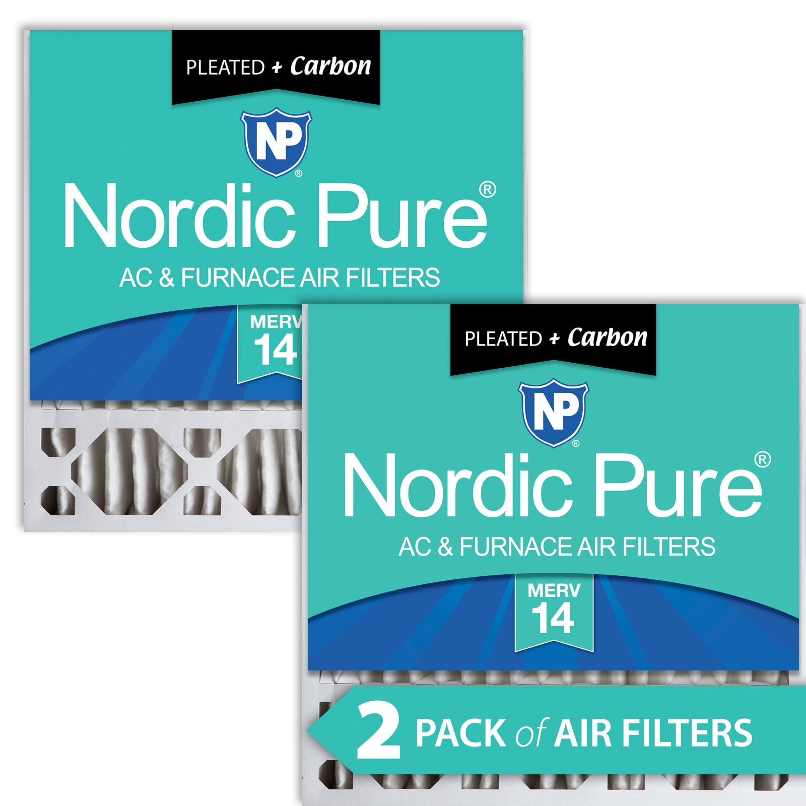 20x20x5 (4 3/8) Honeywell Replacement Furnace Filters MERV 14 Plus ...