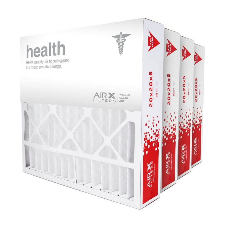 20x20x5 AIRx HEALTH Honeywell FC100A1011 Replacement Air Filter MERV 13 4 Pack