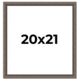 thumbnail image 1 of 20x21 Frame Silver Real Wood Picture Frame Width 1.25 Inches | Interior Frame Depth 0.5 Inches |, 1 of 8