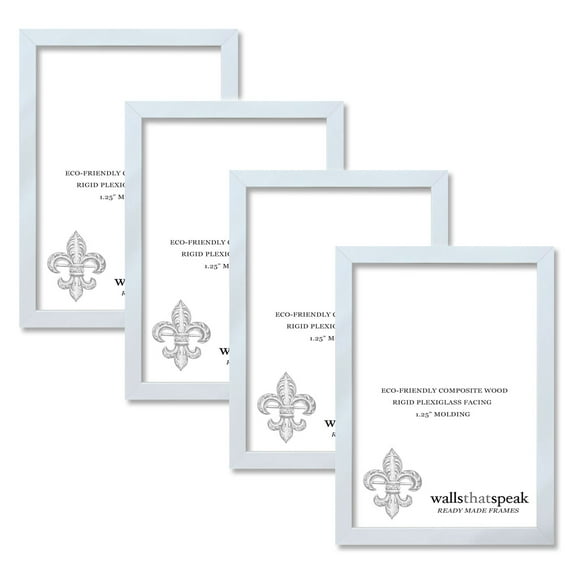 20x21 white Picture Frame for Puzzles Posters Photos or Artwork, Set of 4