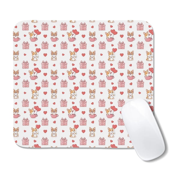 20x22.5cm Mouse Pad, Non-Slip Waterproof Rubber Base, Smooth Precise ...