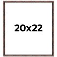thumbnail image 1 of 20x22 Frame Brown Bamboo with Dark Coffee/Walnut Finish | Solid Wood Picture Frame Width 0.75, 1 of 8