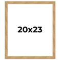 thumbnail image 1 of 20x23 Frame Beige Real Wood Picture Frame Width 1.25 inches | Interior Frame Depth 0.5 inches |, 1 of 8