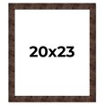 thumbnail image 1 of 20x23 Frame Brown Burl Real Wood Picture Frame Width 1.625 Inches | Interior Frame Depth 0.5 Inches, 1 of 8