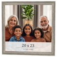 thumbnail image 1 of 20x23 Frame Grey Solid Wood Picture Frame Width 1 Inches | Interior Frame Depth 0.5 Inches |, 1 of 8