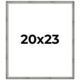 thumbnail image 1 of 20x23 Frame Silver Picture Frame - Complete Modern Photo Frame Includes UV Acrylic Shatter Guard, 1 of 8