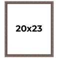 thumbnail image 1 of 20x23 Frame Silver Real Wood Picture Frame Width 1.25 Inches | Interior Frame Depth 0.5 Inches |, 1 of 8