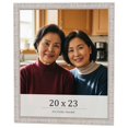 thumbnail image 1 of 20x23 Frame White Real Wood Picture Frame Width 0.75 inches | Interior Frame Depth 0.5 inches |, 1 of 8