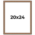 thumbnail image 1 of 20x24 Frame Gold Real Wood Picture Frame Width 1.25 inches | Interior Frame Depth 0.5 inches |, 1 of 8