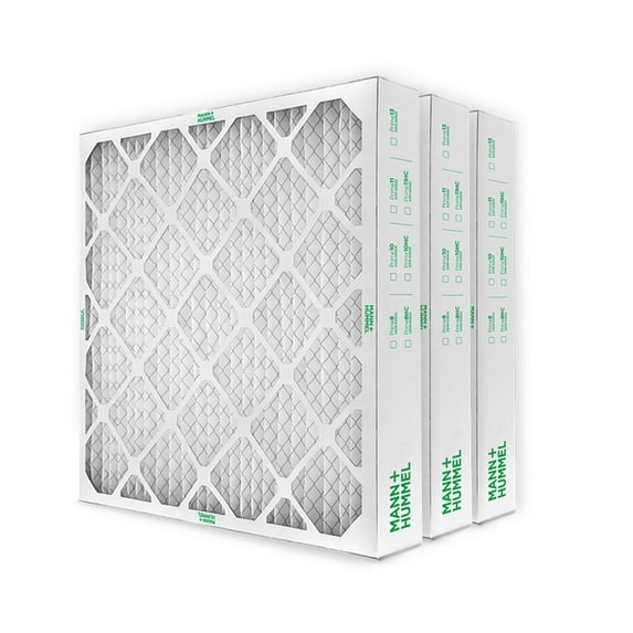 20x24x4 MERV 11, MPR 1000 Pleated AC Furnace 4" Air Filters by Pamlico. 3 Pack. Actual Size: 19-3/8 x 23-3/8 x 3-3/4