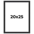 thumbnail image 1 of 20x25 Frame Black Real Wood Picture Frame Width 1.25 Inches | Interior Frame Depth 0.5 Inches |, 1 of 8