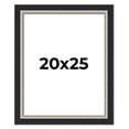 thumbnail image 1 of 20x25 Frame Black Real Wood Picture Frame Width 2.25 Inches | Interior Frame Depth 0.5 Inches |, 1 of 8