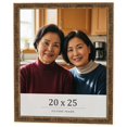 thumbnail image 1 of 20x25 Frame Gold Kingsley Distressed Solid Wood Picture Frame Width 0.75 Inches | Interior Frame, 1 of 8